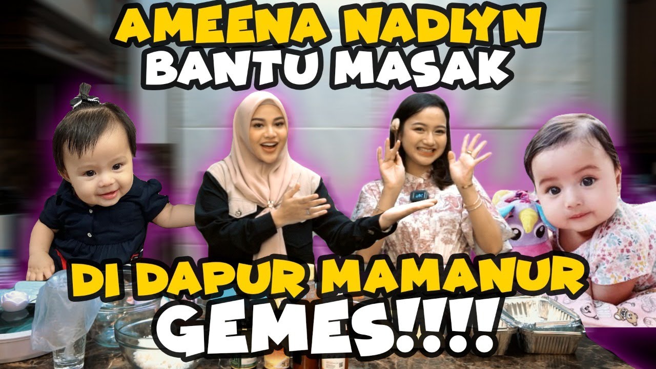 GAKUAT!! Gemes!! Aurel Nanda Arsynta Masak” untuk AMEENA Nadlyn