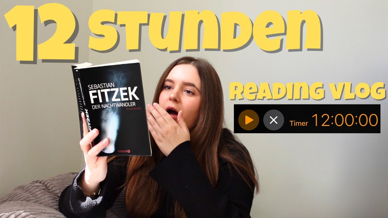 Wie viele Bücher kann ich in 12 Stunden lesen? I Thriller edition 🫣