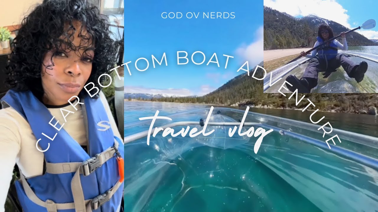 Clear Bottom Boat Adventure in Lake Tahoe at Clearly Tahoe