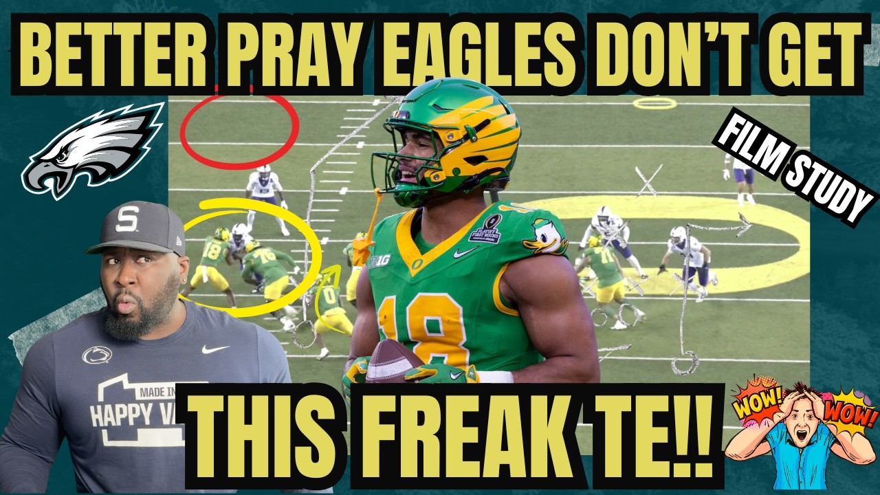 Eagles Draft Study: Better Pray Philly doesn't land FREAK TE Kenyon Sadiq!