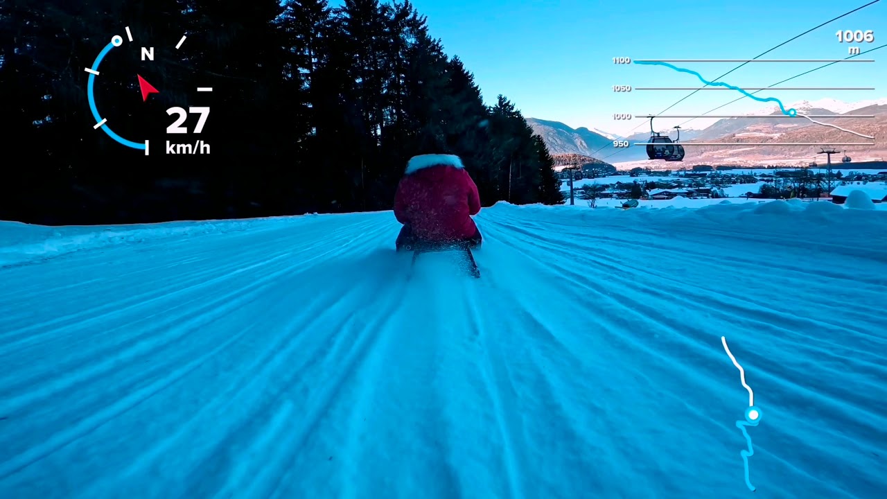 KRONPLATZ in slittino / gopro 10