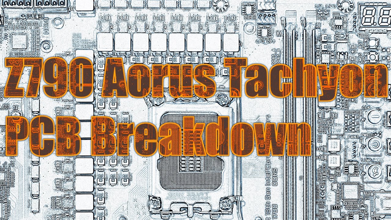 mobo PCB Breakdown: Gigabyte Z790 Aorus Tachyon