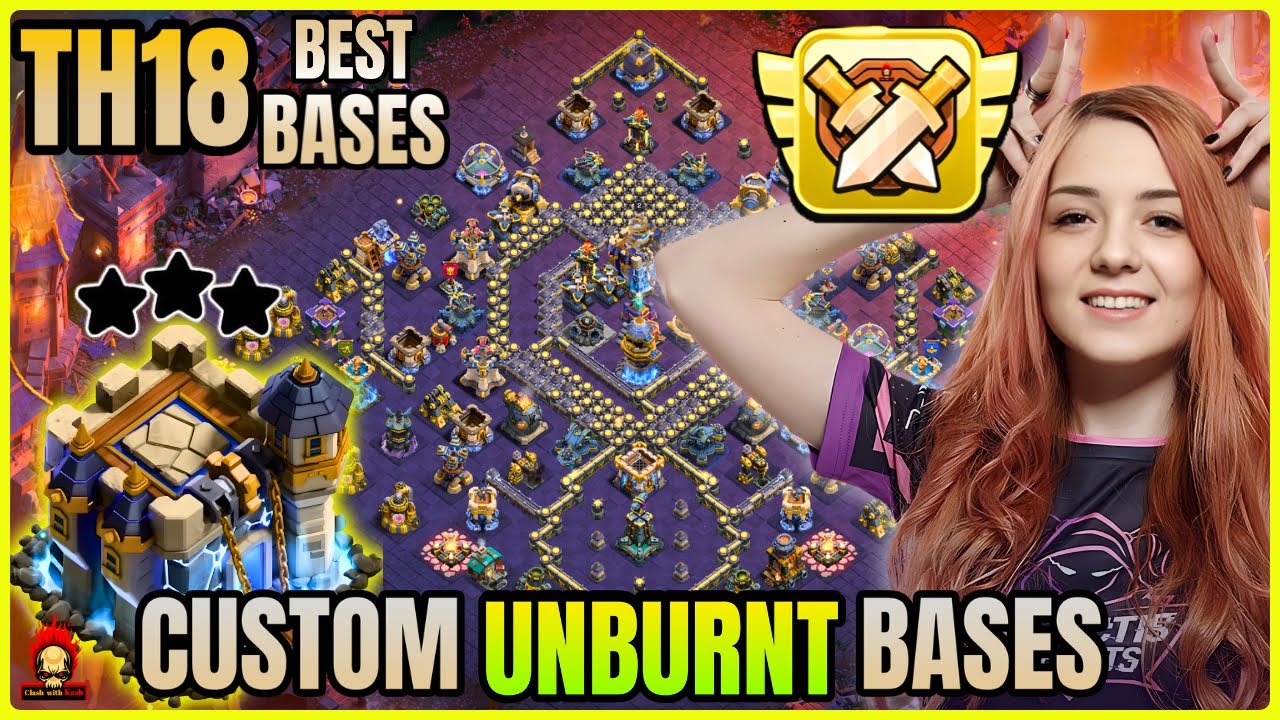 NEW FRESH UNBURNT TOP 10 TOWNHALL 18 BASE ! TH18 LEGEND BASES WITH LINK ! ANTI 2 STAR TH18 WAR BASE
