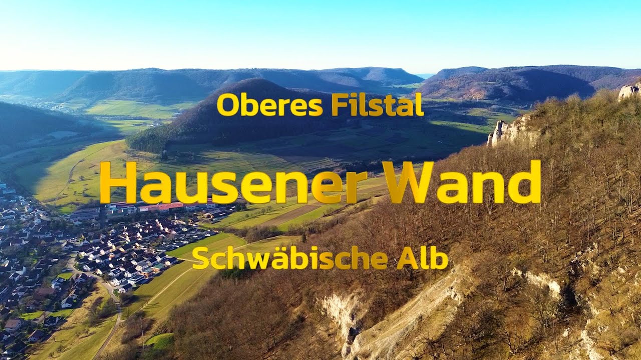 Die Schw&auml;bische Alb von oben - Hausener Wand I Oberes Filstal