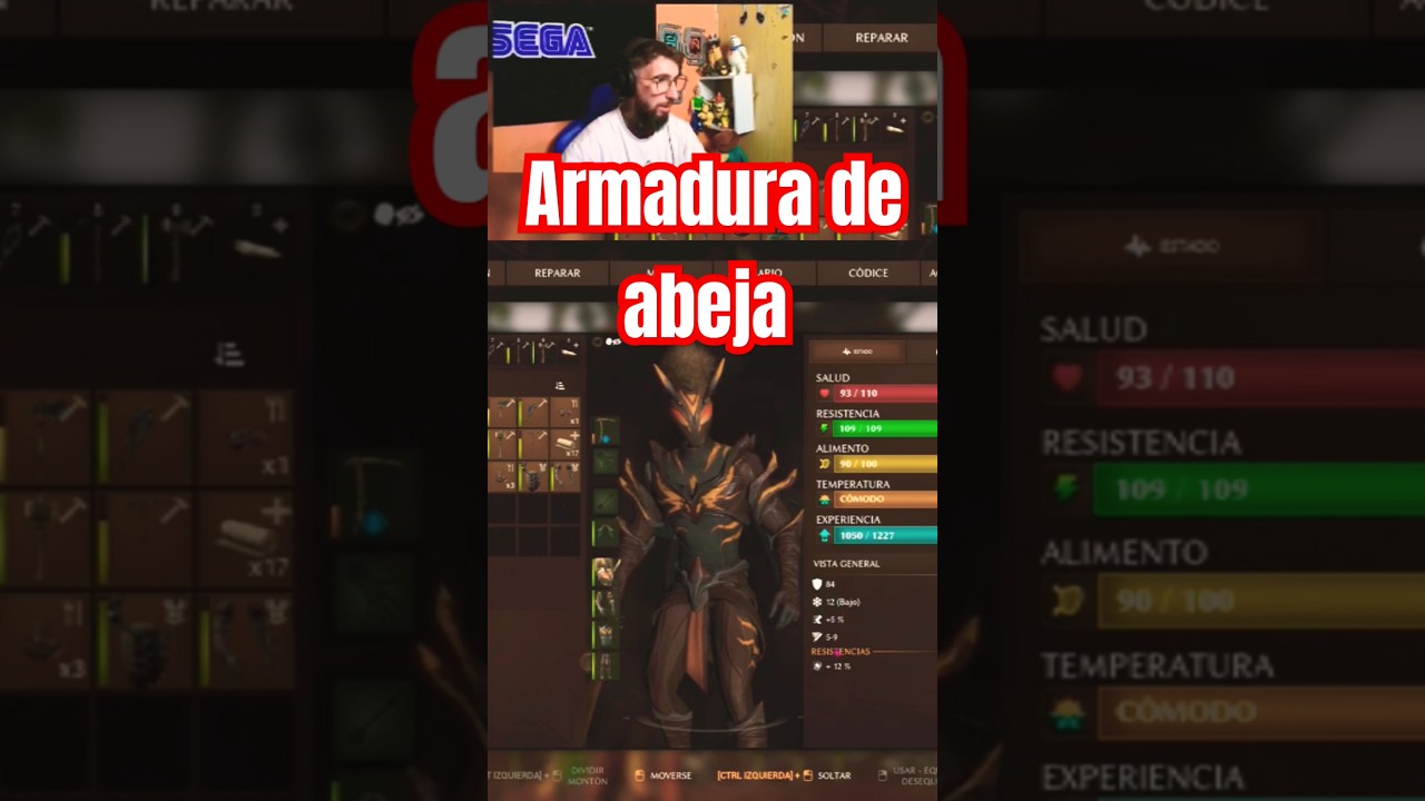 SMALLAND Armadura de abeja 