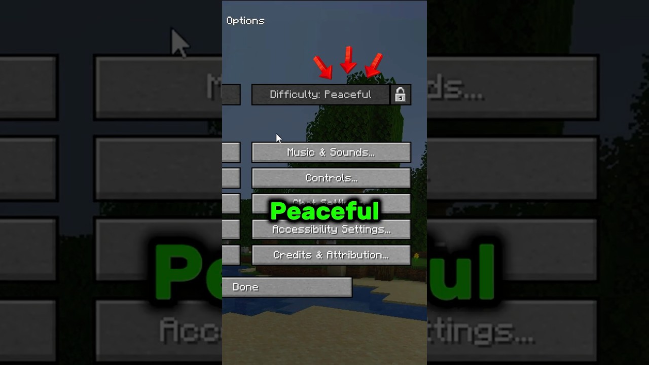 Beat Minecraft in Peaceful Mode?! ⛏💎