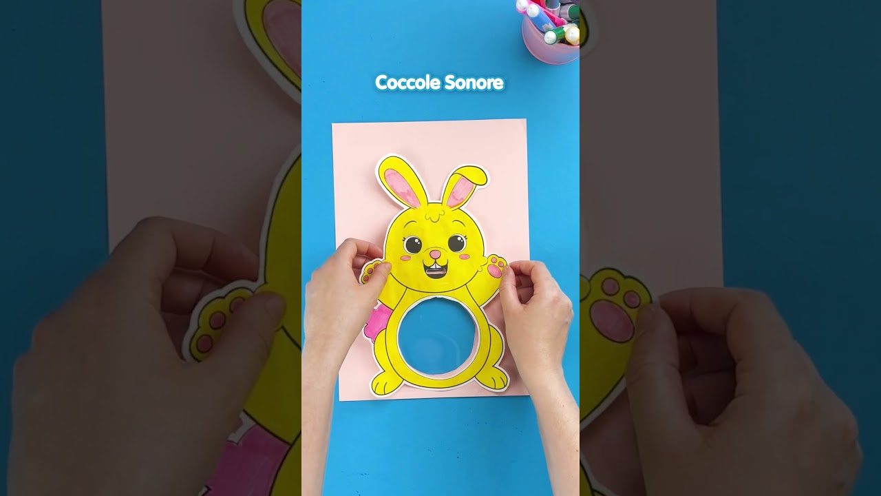 🐰 🐶 Animaletti mangia numeri e lettere 🥕🦴- Giochi didattici - Lavoretti per bambini - Coccole Sonore