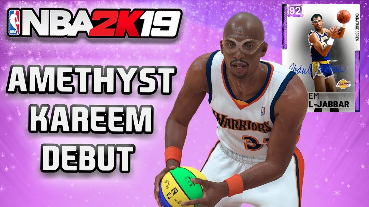 NBA 2K19 MyTeam -  Amethyst Kareem Abdul-Jabbar Debut! Freshman Squad