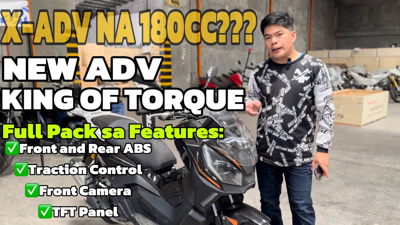 ANG BAGONG ADV KING SCOOTER | FKM VENTURE ADV180
