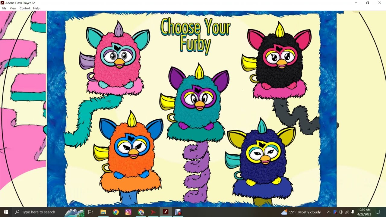 Furby Maze Game MP4
