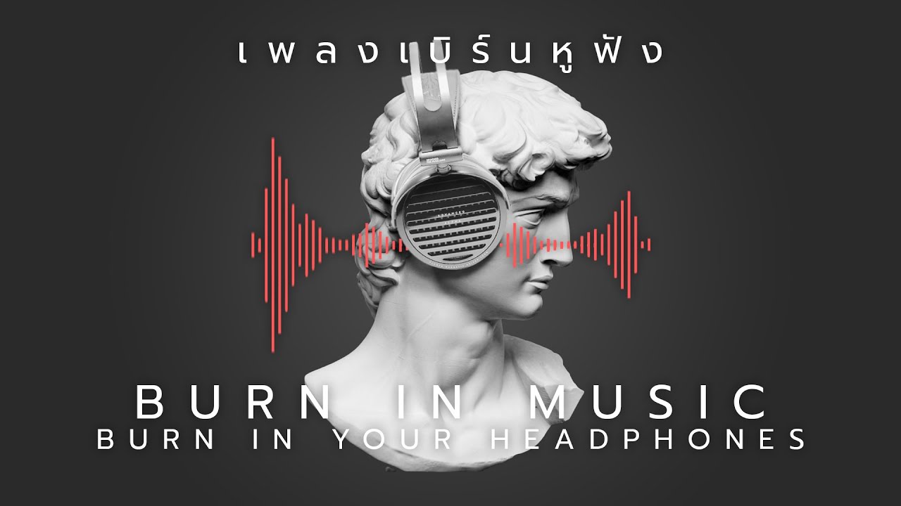 รวมเพลงสำหรับ เบิร์นหูฟังและลำโพง Burn in Headphones & Speakers เสียงดีขึ้น 100%