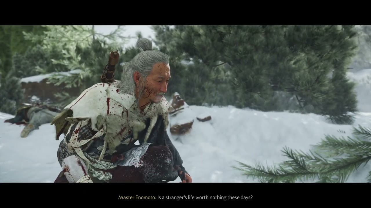 Ghost of Yōtei doing side mission part 4