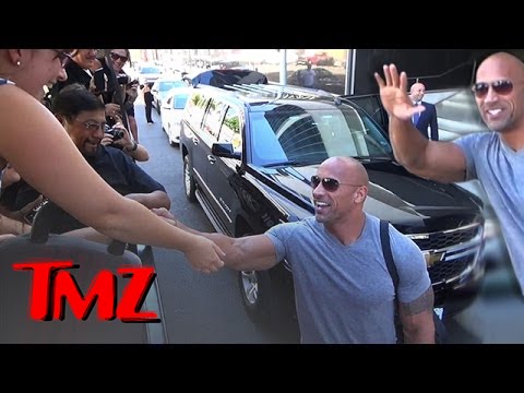 We Got The Rock on the TMZ Tour!! | TMZ