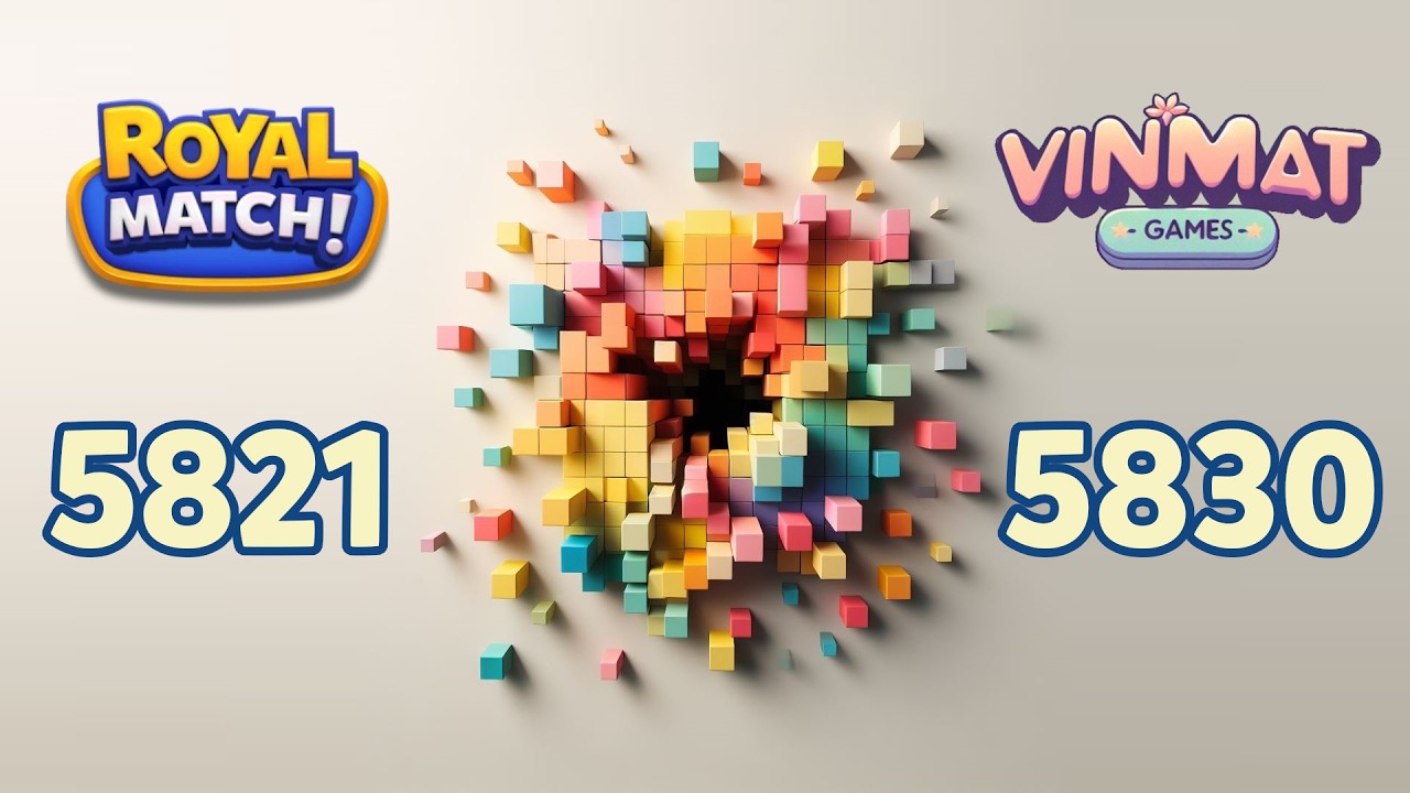 Royal Match - Level 5821 - Level 5830 Gameplay #games #royalmatch #gameplay #royalmatchgameplay