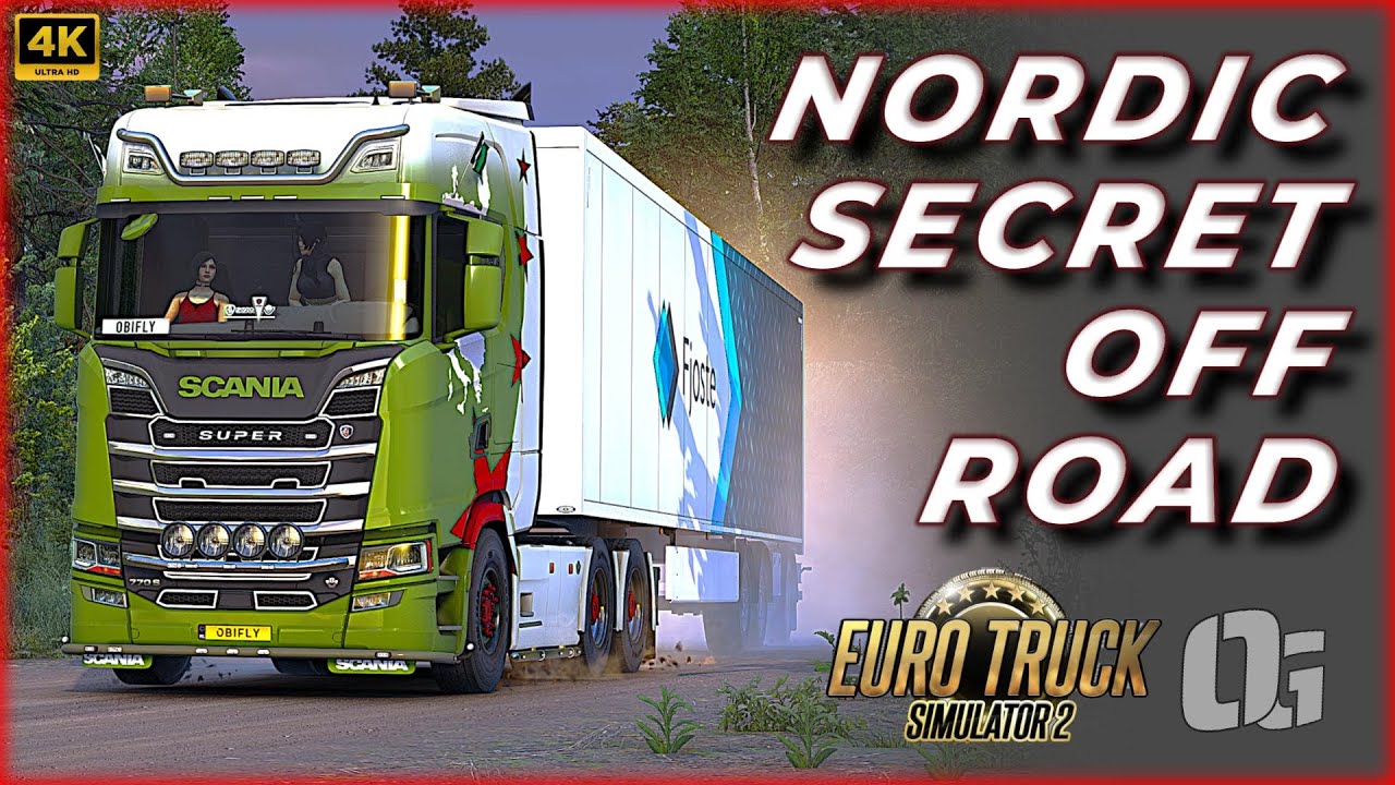 New Hidden Forest Off-Road in Sweden | Nordic Horizons DLC | ETS2