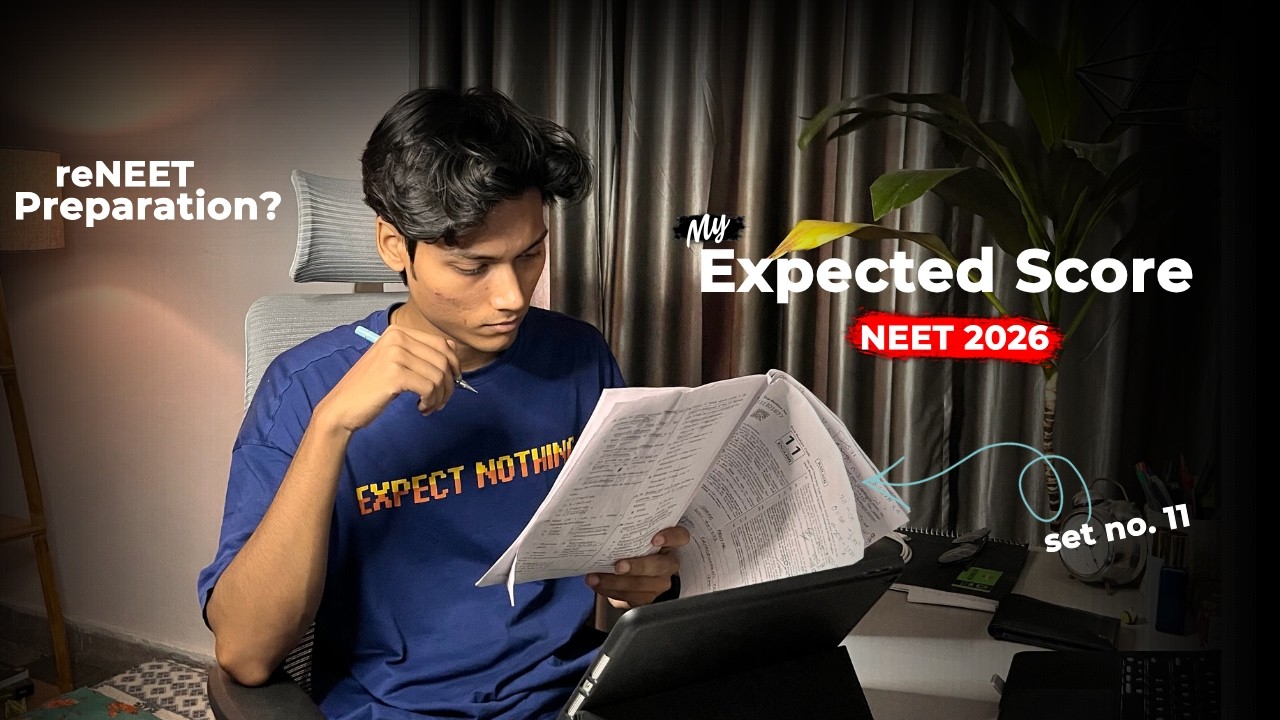 NEET 2026 Expected Score | reNEET Preparation?