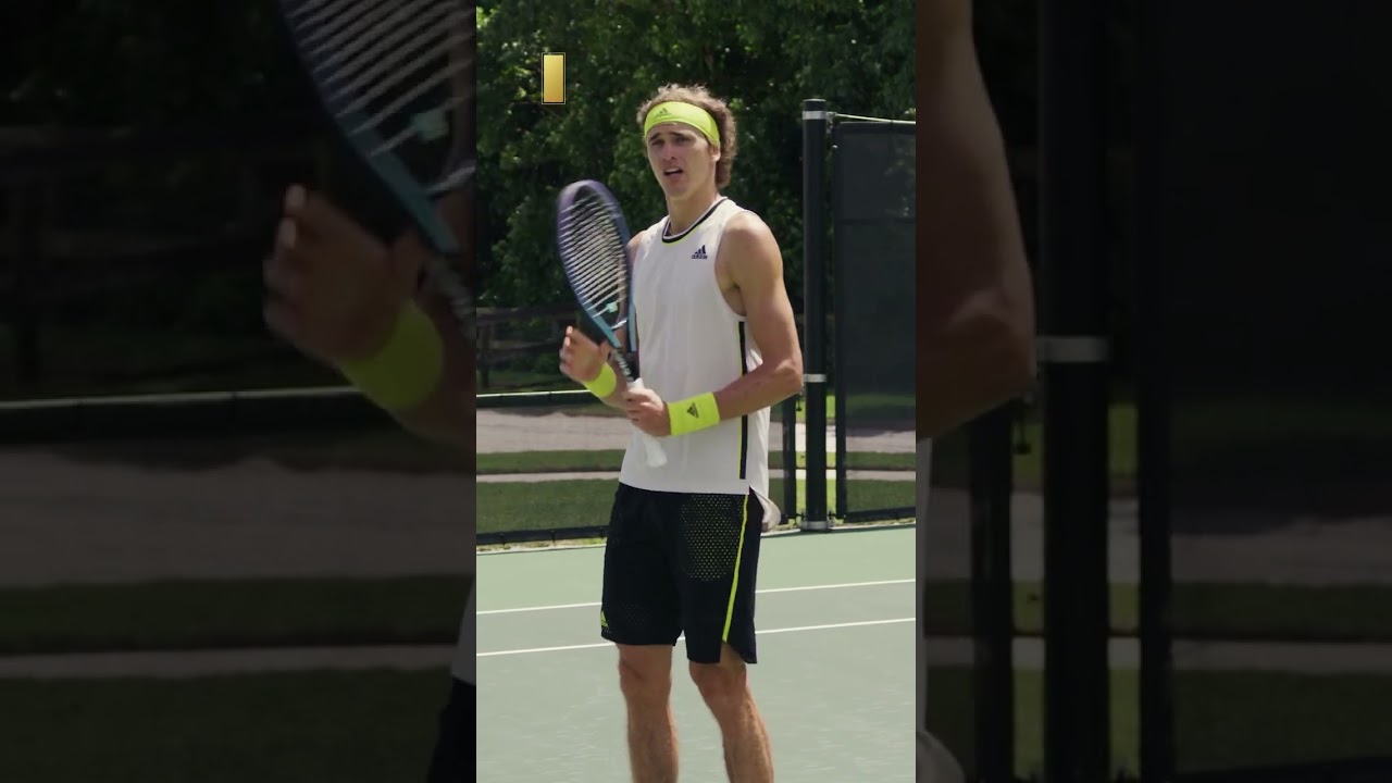 How to Exaggerate Topspin on your Backhand with Alexander Zverev