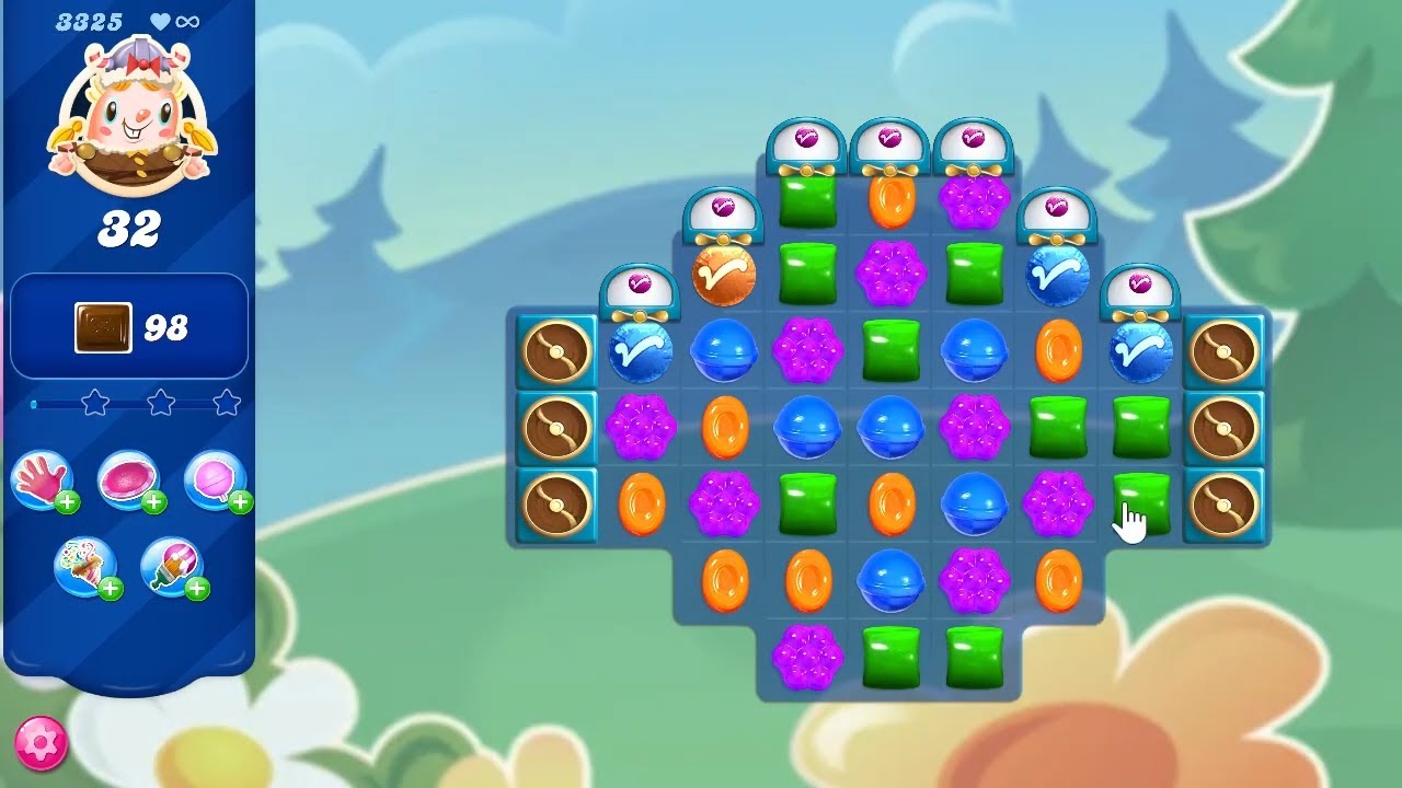 Candy Crush Saga LEVEL 3325 NO BOOSTERS