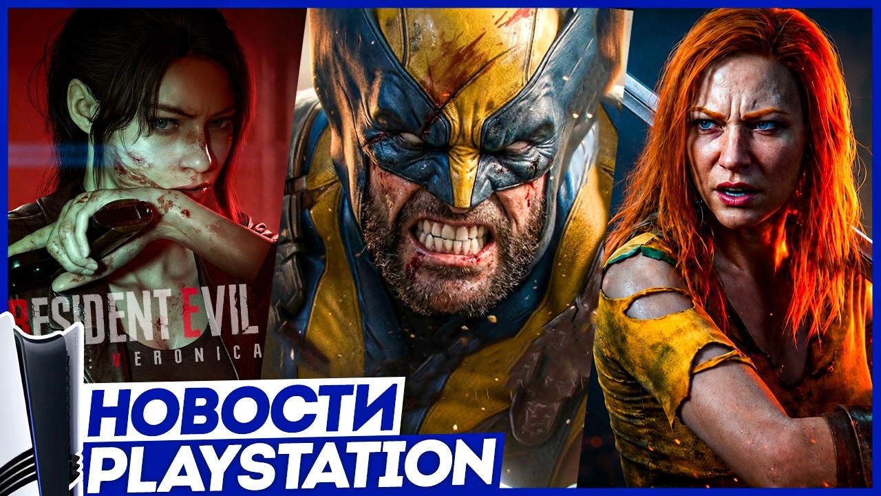 Sony шокировала! Мощные анонсы для PS5. Росомаха. GOW Laufey. RE Code Veronica. GTA 6. Новости PS