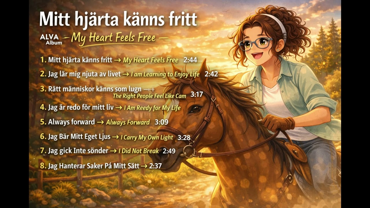 Mitt hjärta känns fritt (My heart feels free)