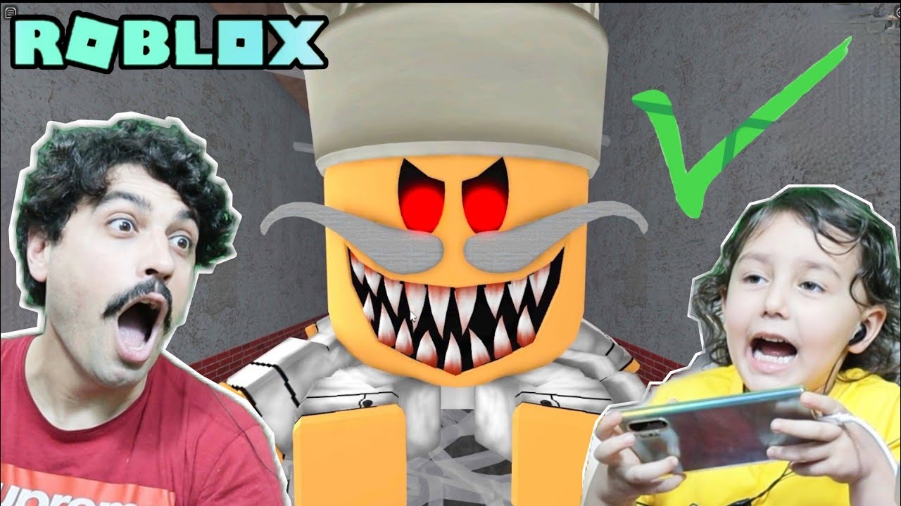 Korkunç Pizzacı Kovaladı 🤡 Roblox Escape Papa Pizza's Pizzeria Obby
