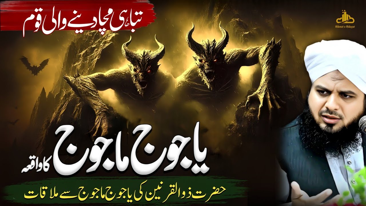 Hazrat Zulqarnain aur Yajuj Majuj Ka Waqia | Story Of Yajooj Majooj | Peer Ajmal Raza Qadri