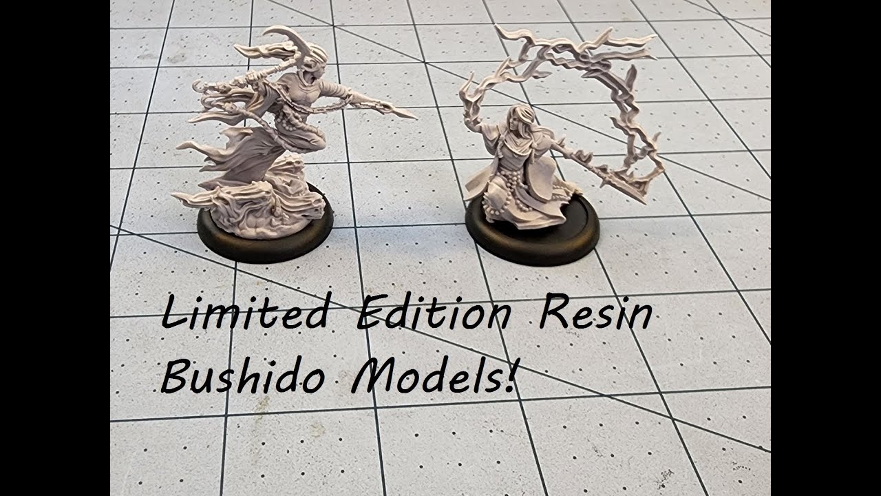 GCT Studios- Limited edition resin Bushido models!