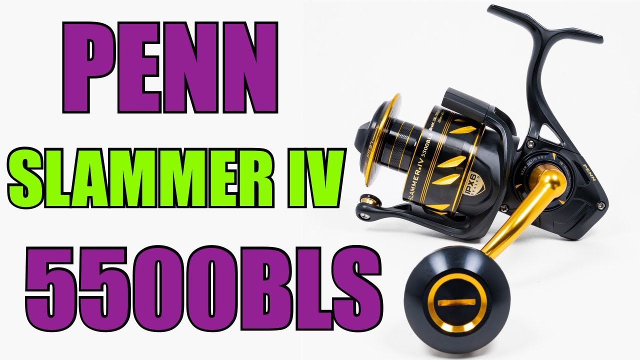 Penn SLAIV5500BLS Slammer IV 5500 Spinning Reel Review | J&H Tackle