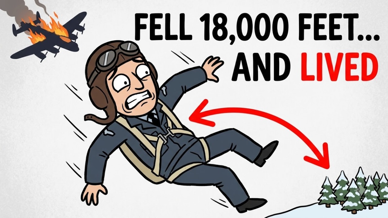 The RAF Gunner Who Fell 18,000 Feet Without a Parachute... And Somehow Survived