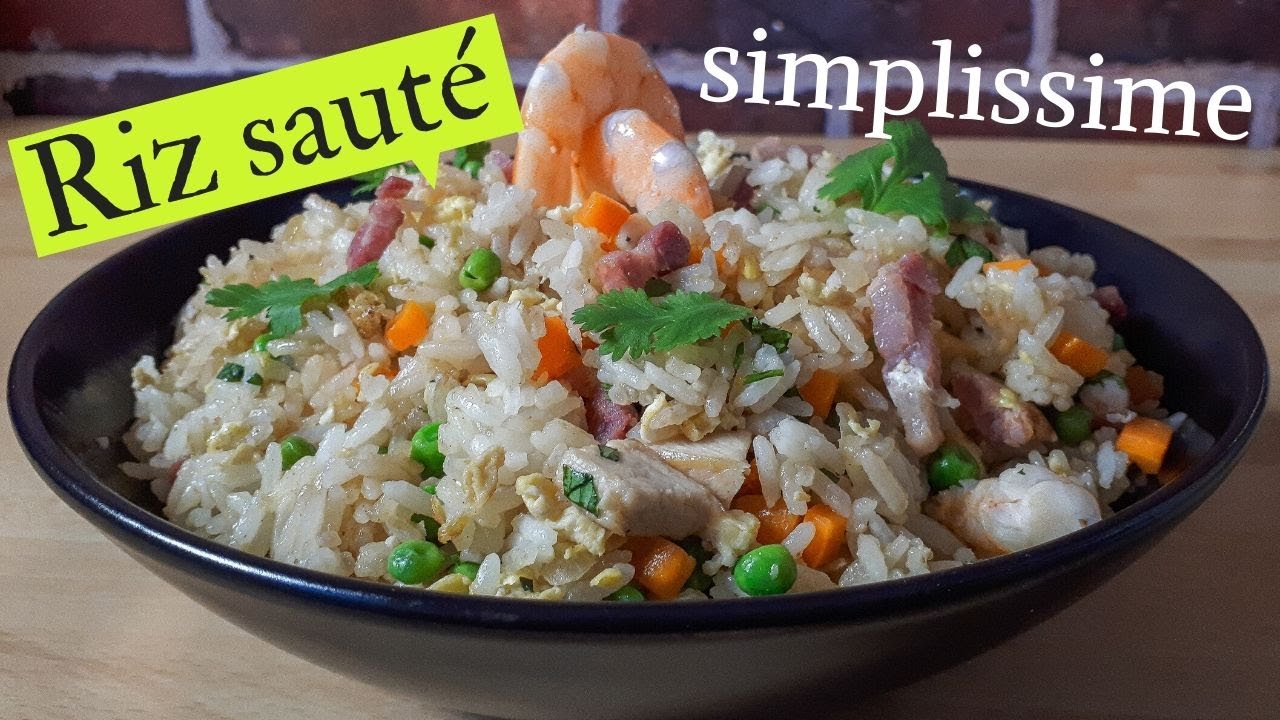 Riz sauté simplissime #129