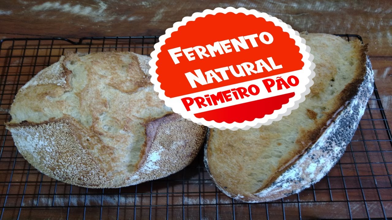 Fazendo o primeiro pão de fermentação natural (Vídeo 02)