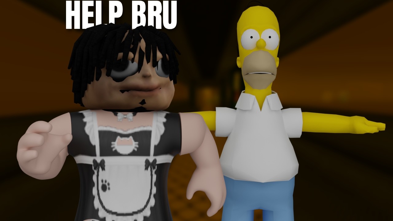 YOU VS HOMER IS THE FUNNIEST GAME EVER