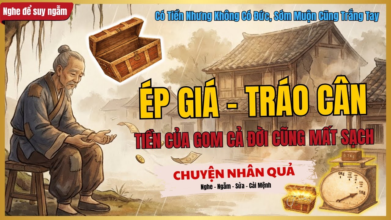 Chuyện Nhân Quả | Làm Giàu Bất Chính, Ép Giá Tráo Cân, Đến Khi Mất Hết Tài Sản Mới Thấy Báo Ứng
