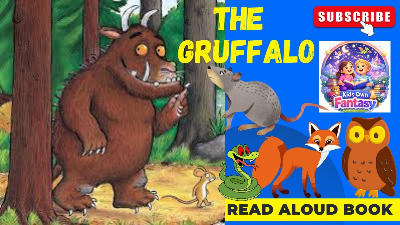 Animal Read Aloud Story For Kids | The Gruffalo | Motivational Story