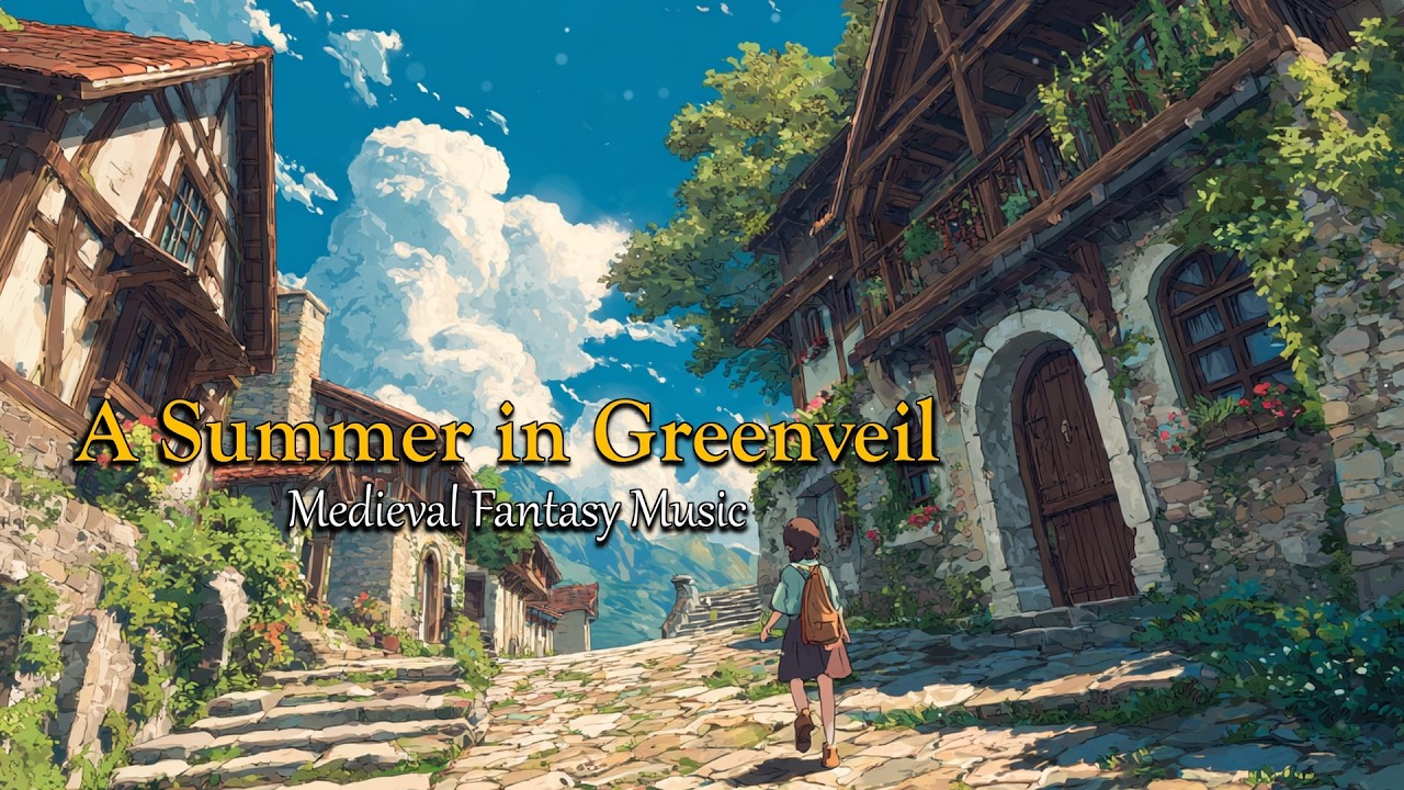 Summertime in Greenveil | D&D | Beautiful Medieval Fantasy Music | Warm Tones