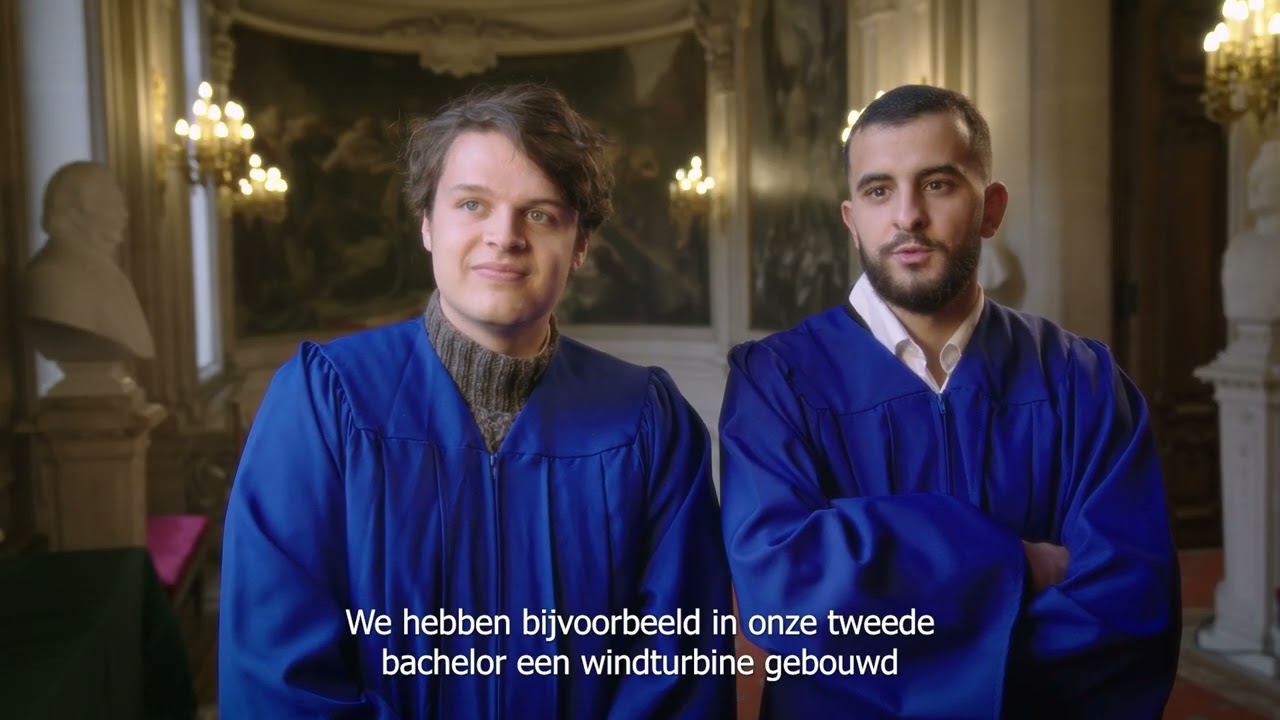 VUB Alumni Mohamed & Niklas over Industriële Wetenschappen: Elektromechanica