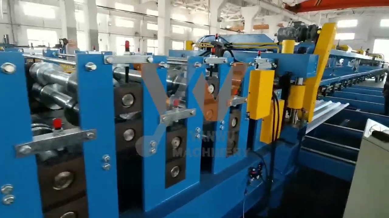 【Yanwu Machinery】Double deck tile roll forming machine