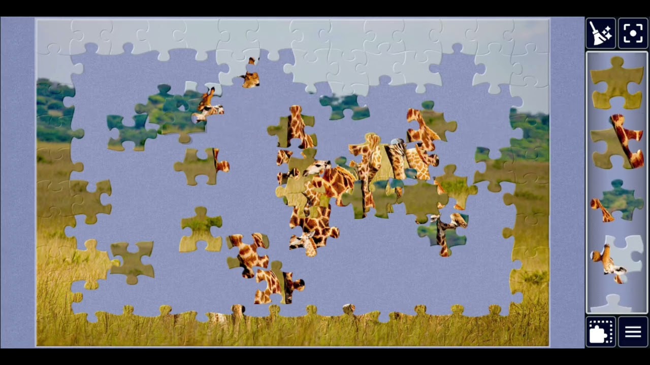 A Tower of Giraffes🥰🎉💓🌿jigsawpuzzle🧩🧩//#viralvideo #videos @jigsawpuzzle667 
