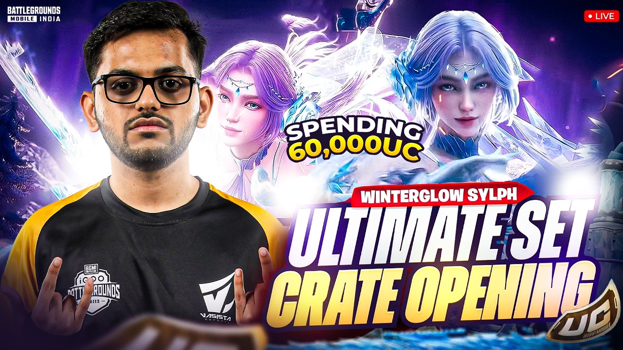 UE Pro Showdown Watch Party | 60000Uc Crate Opening ........