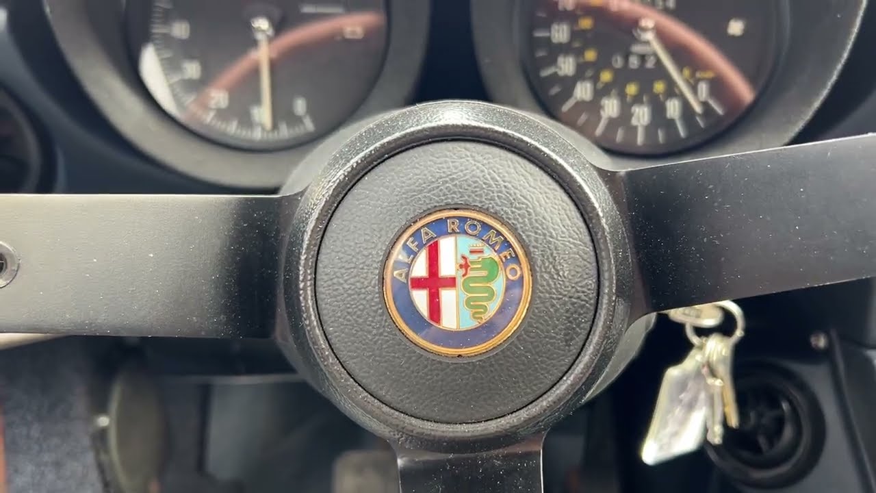 1984 Alfa Spider warm start and mixed Drive ￼