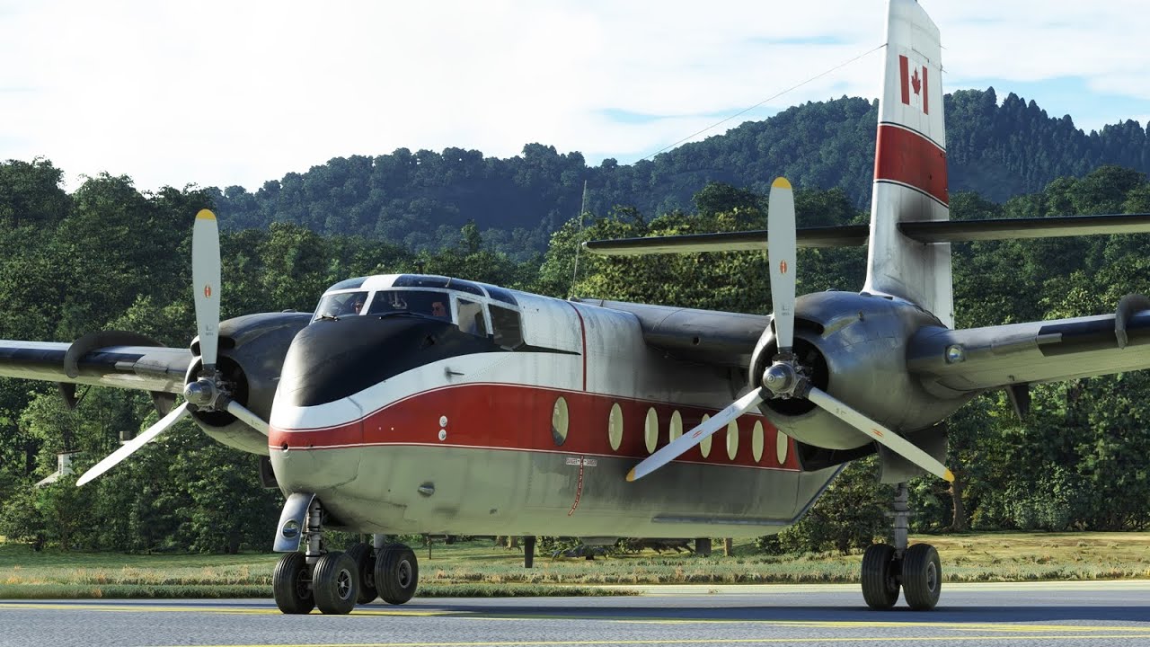 Первый взгляд на DeHavilland Canada DHC4 Caribou в Microsoft Flight Simulator