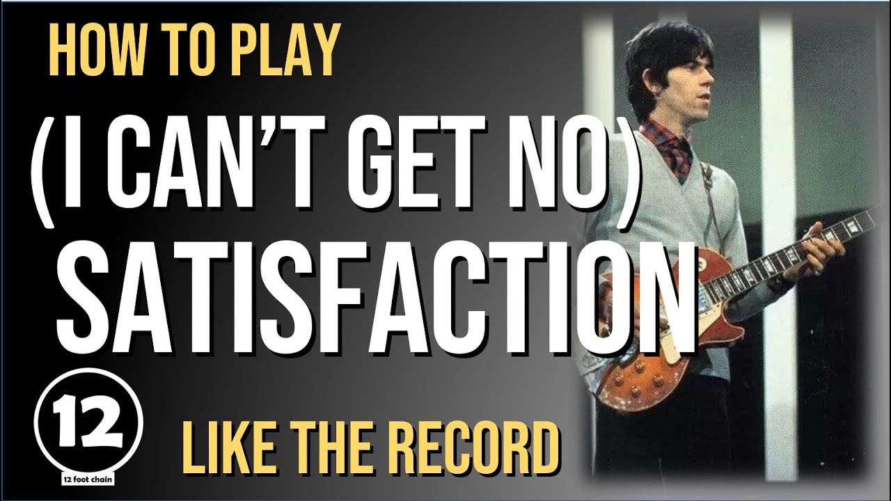(I Can't Get No) Satisfaction - The Rolling Stones | Guitar Lesson