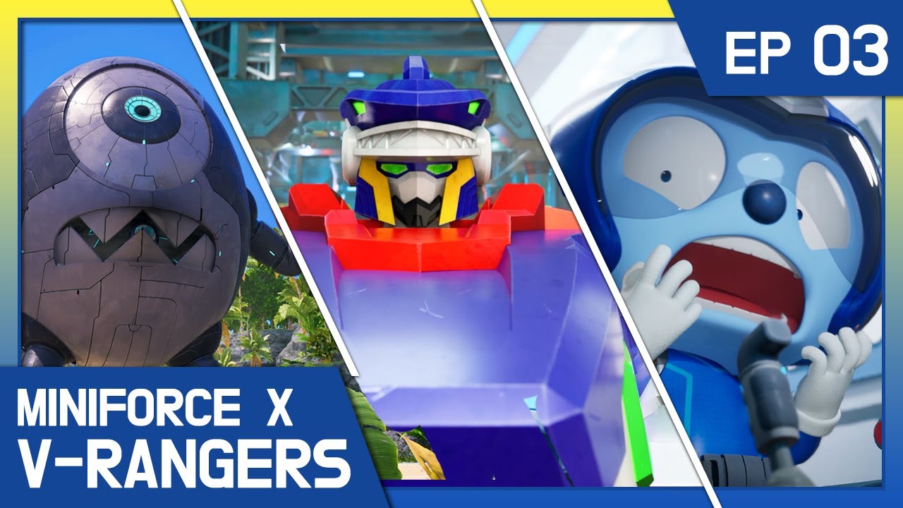 ❇️Miniforce V-Rangers❇️ Ep.03 Let’s Go, Sharkross V!
