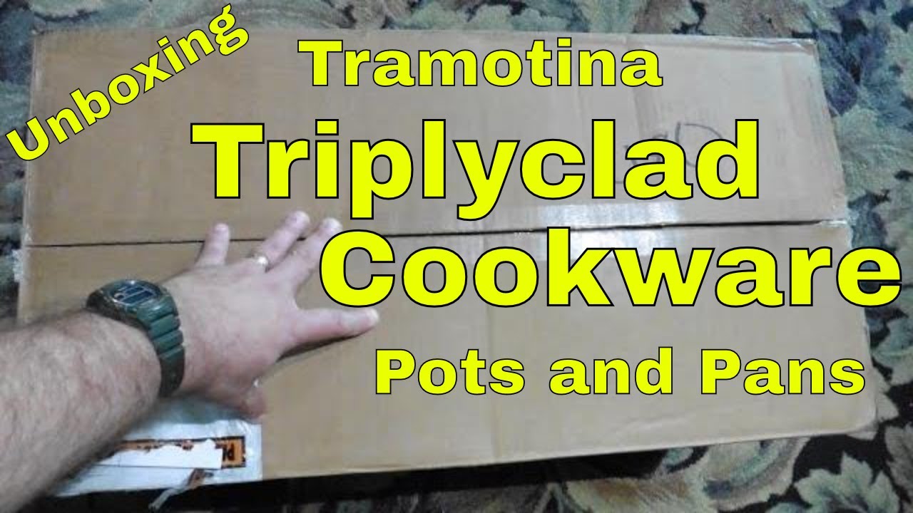 WORTH IT? Unboxing Tramontina TriplyClad Cookware Pots and Pans