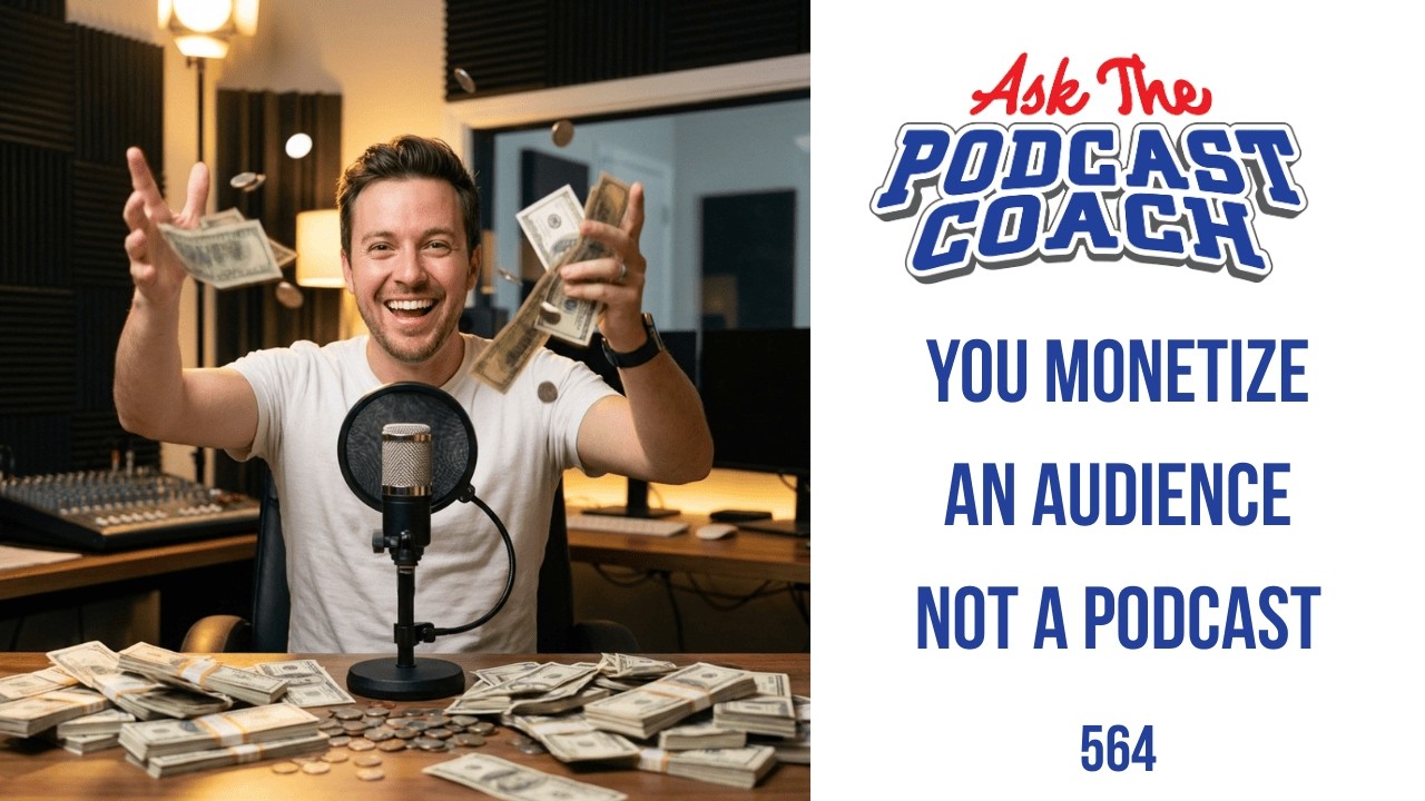 You Monetize an Audience NOT a Podcast