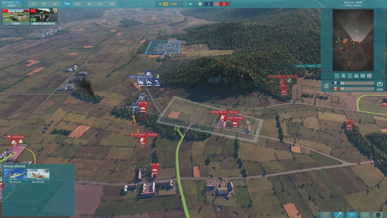 WARNO - Incredible domination using USSR 27-ya in 2v2, Vertigo Duel