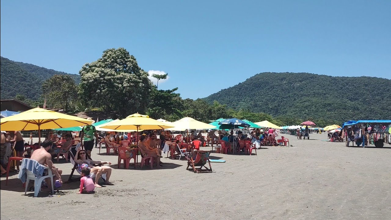 Segunda feira de carnaval , a praia mais incr&iacute;vel de Ubatuba SP , 16/03/2026  