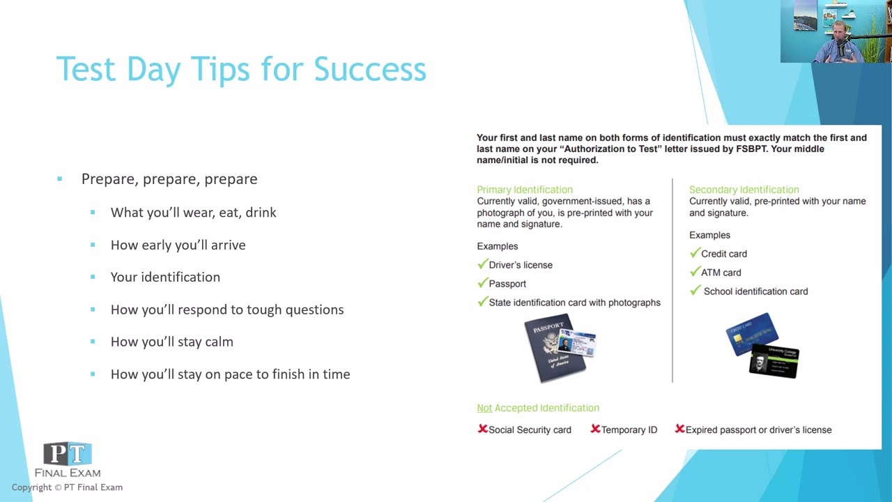 The NPTE Podcast | 137 Tips for Test Day Success