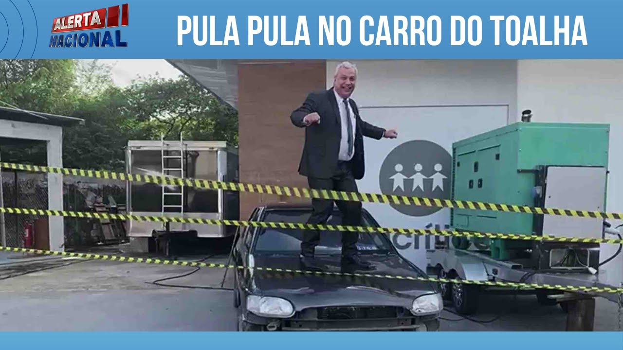O CARRO DO TOALHA VIROU PULA PULA: Será que ele deixou barato?
