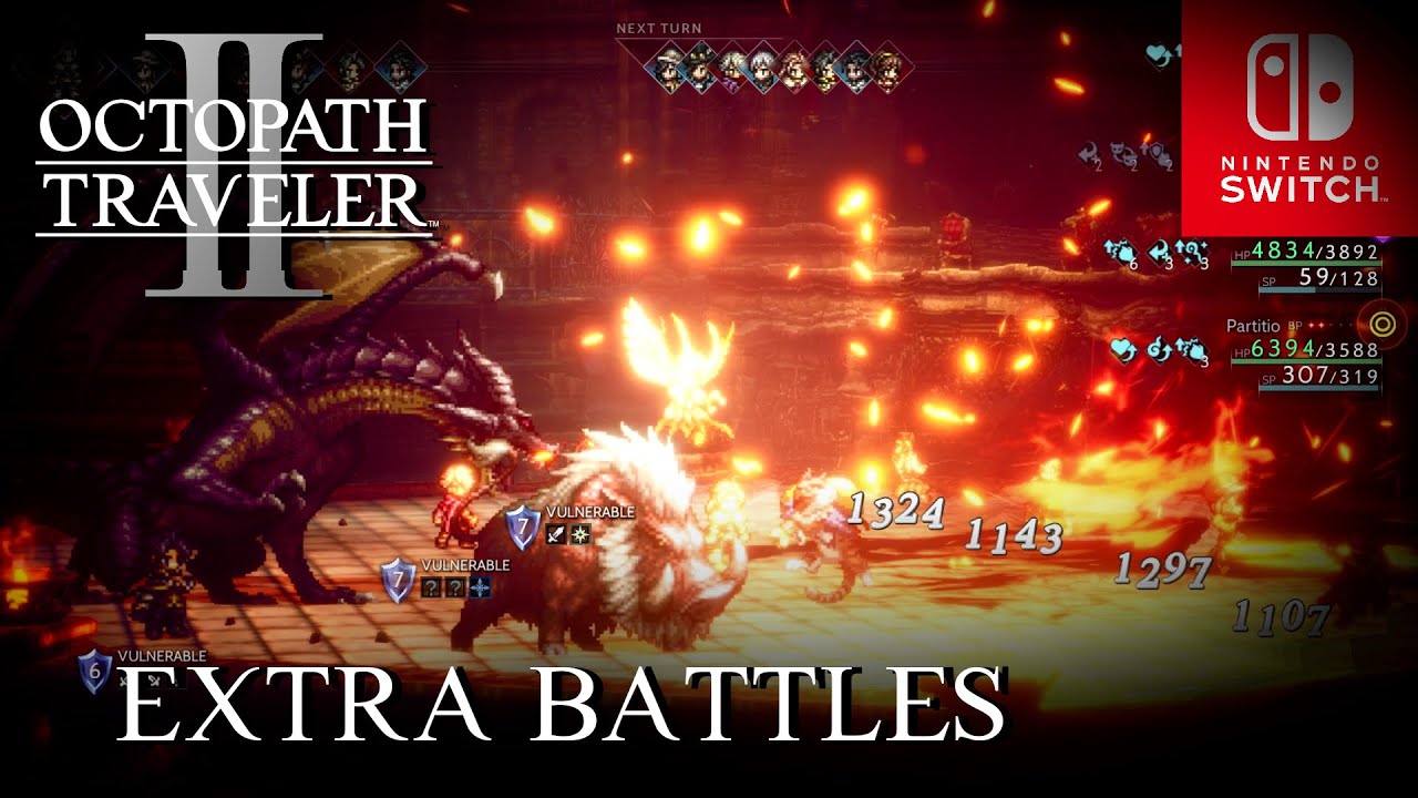 A Fair Fight with the Masterly Majestic Travelers &mdash; Octopath Traveler II Extra Battle #2